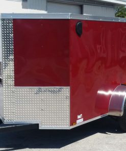 5x8 SA Trailer - Brandywine, Ramp, Side Door, Side Vents