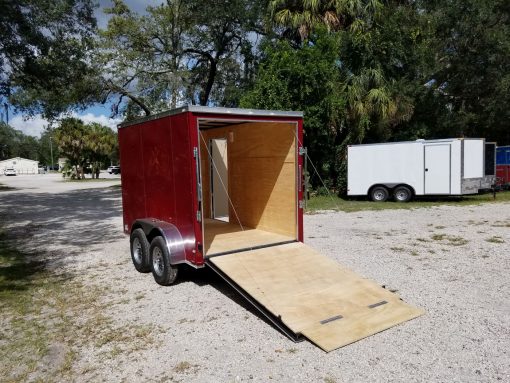 6x10 TA Trailer - Brandywine, Ramp, Side Door, Extra Height