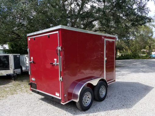 6x10 TA Trailer - Brandywine, Ramp, Side Door, Extra Height