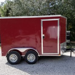 6x10 TA Trailer - Brandywine, Ramp, Side Door, Extra Height