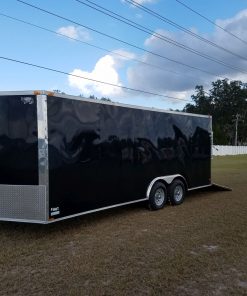 8.5x20 TA Trailer - Black, Ramp, 5K Axles, Electrical, Additional Options