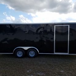 8.5x20 TA Trailer - Black, Ramp, 5K Axles, Electrical, Additional Options