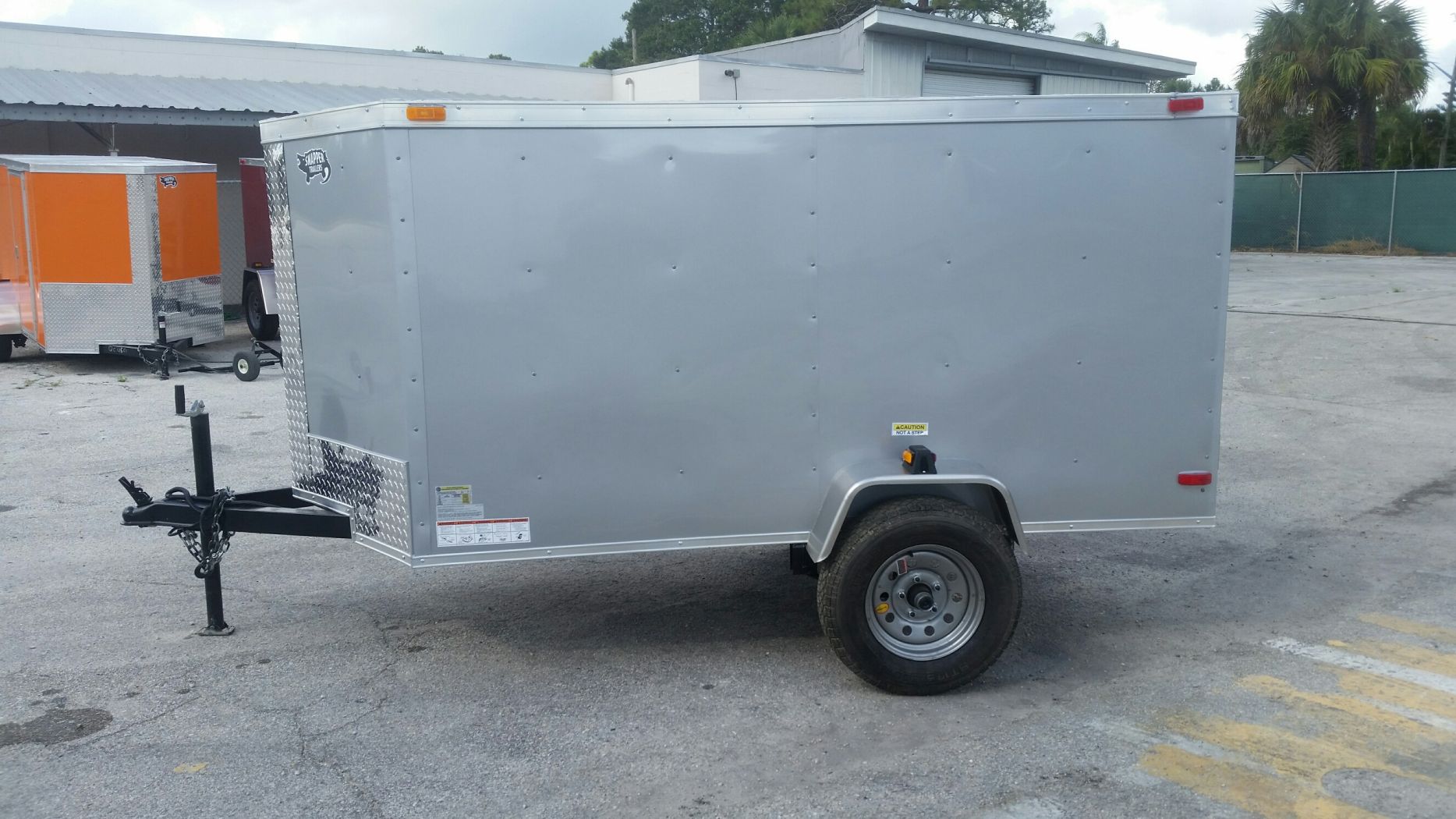 4x8 enclosed trailer