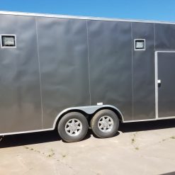 8.5x20 TA Trailer - Charcoal, Ramp, 7K Axles, Extra Height, Electrical, AC, Additional Options