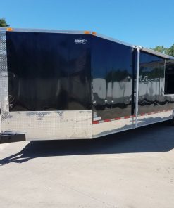 8.5x34 TTA3 Trailer - Black, Concession, Awning, Electrical, Options